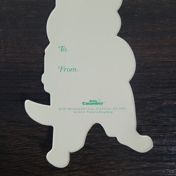 Kitty Cucumber's Friends "J.B. Buster" Set of 24 Vintage Gift Tags Cards Cottage - Picture 13 of 16